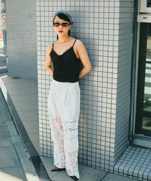 【led.tokyo】ポケットレースパンツ led