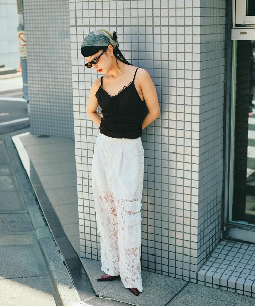 【led.tokyo】ポケットレースパンツ led