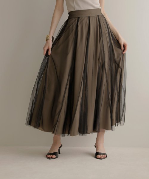 Bicolor Layer Panel Skirt なし