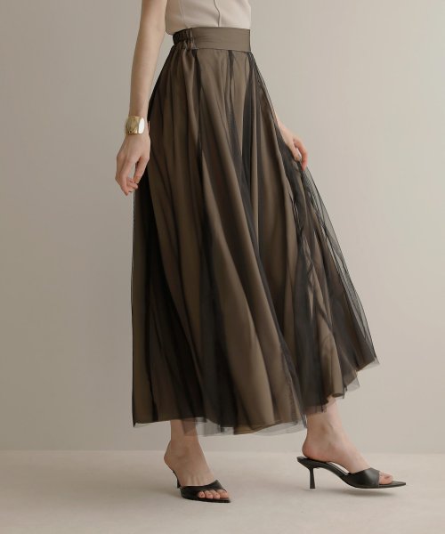 Bicolor Layer Panel Skirt なし