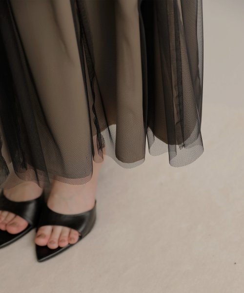 Bicolor Layer Panel Skirt なし