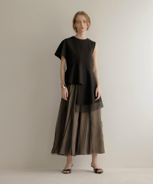 Bicolor Layer Panel Skirt なし