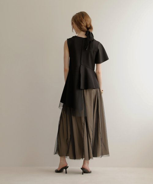 Bicolor Layer Panel Skirt なし