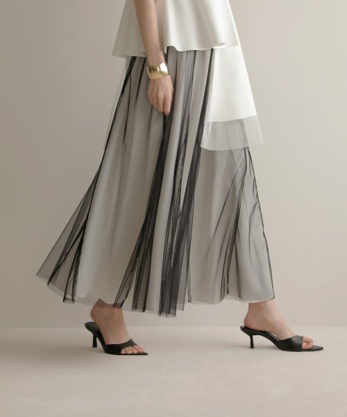 Bicolor Layer Panel Skirt なし