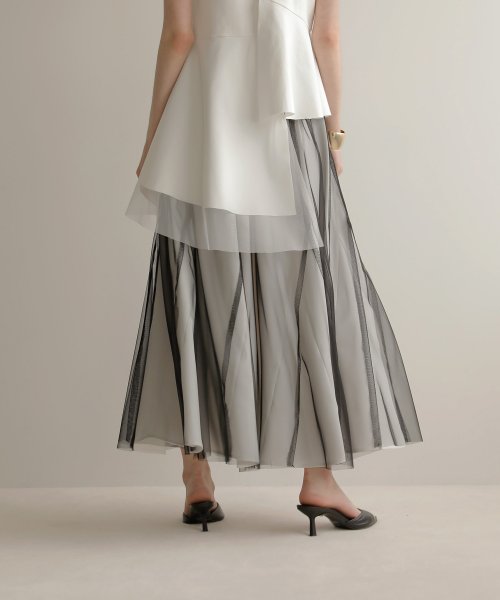Bicolor Layer Panel Skirt なし