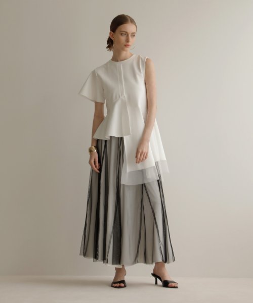 Bicolor Layer Panel Skirt なし