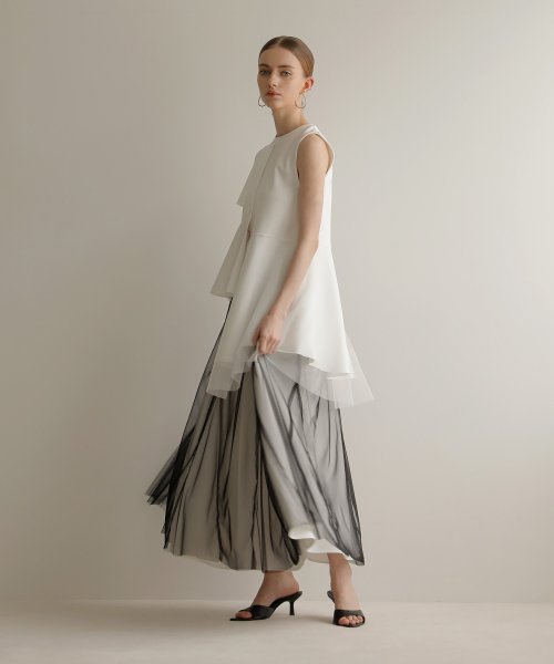Bicolor Layer Panel Skirt なし
