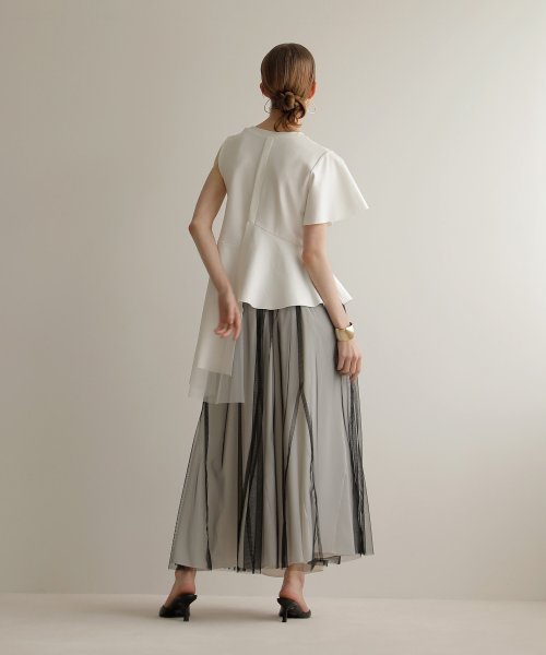 Bicolor Layer Panel Skirt なし