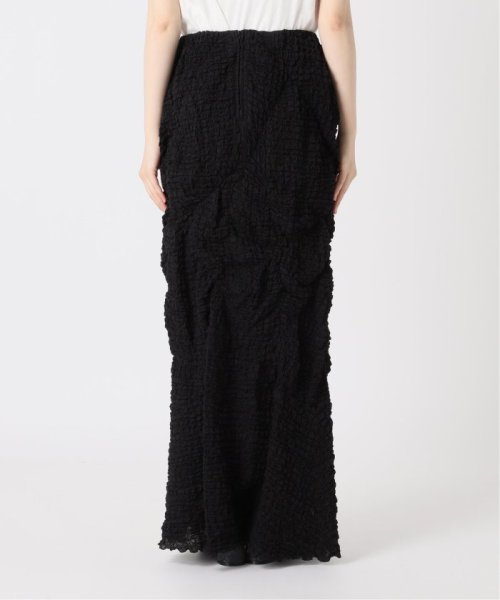 【YOU LOOK GOOD×JS】シュリンククロスマーメイドスカート YOU LOOK GOOD×JS チープなものもブランドものも それに価値があるかどうかは自分の心が決めること 年齢や性別 固定概念に左右されず 着たいものを