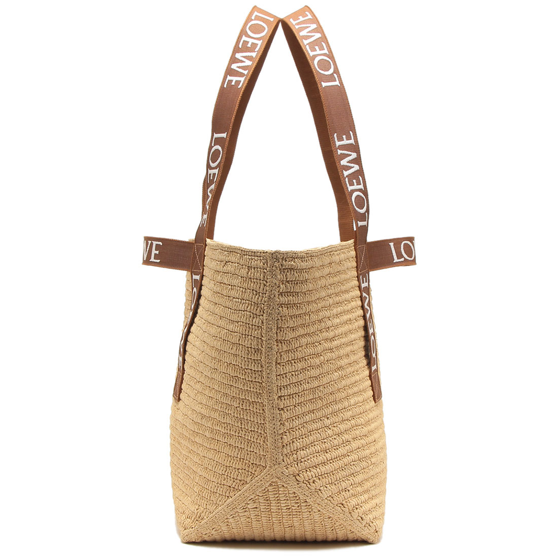 LOEWE かごバッグ ベージュ/ブラウン LOEWE かごバッグ ベージュ ブラウン LOEWE(ロエベ) かごバッグ