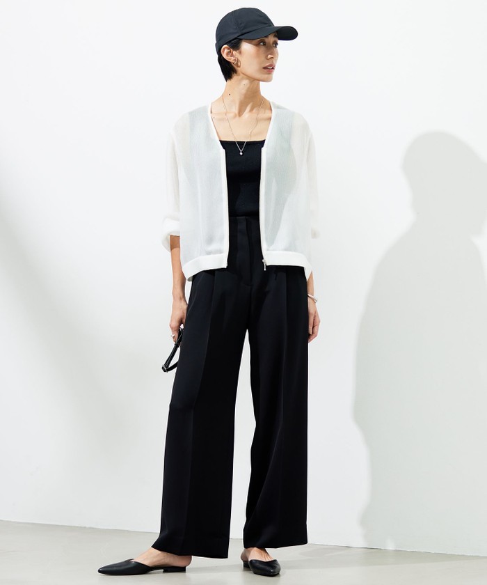 ICB 【洗える】Ta/Peメッシュ ブルゾン 洗える】Ta/Peメッシュ ブルゾン | ICB | マルイウェブチャネル