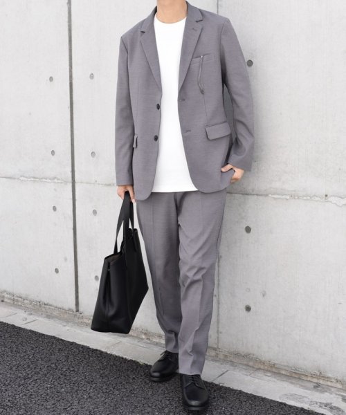 SHIPS any: 〈洗濯機可能・ストレッチ・撥水〉SOLOTEX(R) ウーリック セットアップ スーツ◆ ストレッチ 撥水〉SOLOTEX ウーリック セットアップ対応 ブルゾン