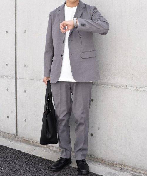 SHIPS any: 〈洗濯機可能・ストレッチ・撥水〉SOLOTEX(R) ウーリック セットアップ スーツ◆ ストレッチ 撥水〉SOLOTEX ウーリック セットアップ対応 ブルゾン