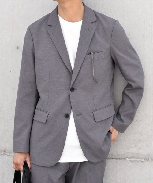 SHIPS any: 〈洗濯機可能・ストレッチ・撥水〉SOLOTEX(R) ウーリック セットアップ スーツ◆ ストレッチ 撥水〉SOLOTEX ウーリック セットアップ対応 ブルゾン