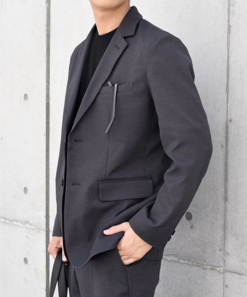 SHIPS any: 〈洗濯機可能・ストレッチ・撥水〉SOLOTEX(R) ウーリック セットアップ スーツ◆ ストレッチ 撥水〉SOLOTEX ウーリック セットアップ対応 ブルゾン