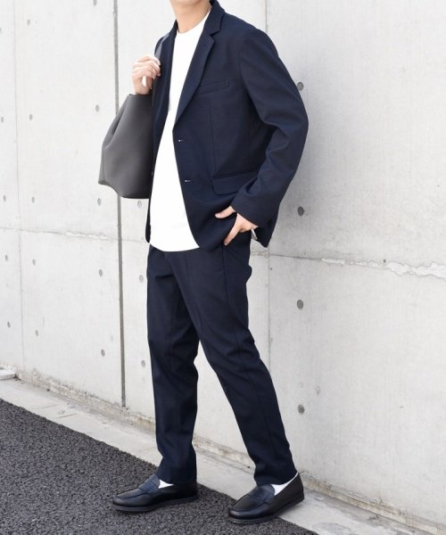 SHIPS any: 〈洗濯機可能・ストレッチ・撥水〉SOLOTEX(R) ウーリック セットアップ スーツ◆ ストレッチ 撥水〉SOLOTEX ウーリック セットアップ対応 ブルゾン