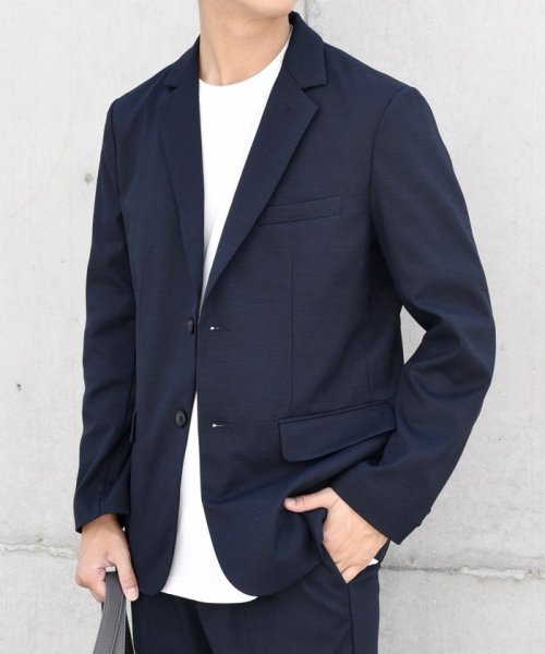 SHIPS any: 〈洗濯機可能・ストレッチ・撥水〉SOLOTEX(R) ウーリック セットアップ スーツ◆ ストレッチ 撥水〉SOLOTEX ウーリック セットアップ対応 ブルゾン