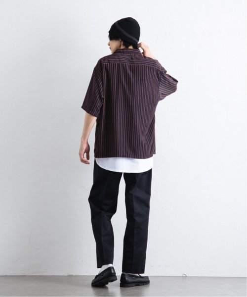 417 EDIFICE(フォーワンセブン　エディフィス)/プリントパターンオープンカラーシャツ/img35