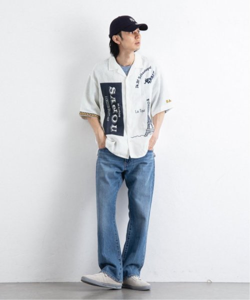 417 EDIFICE(フォーワンセブン　エディフィス)/SAJOU オープンカラーシャツ/img21