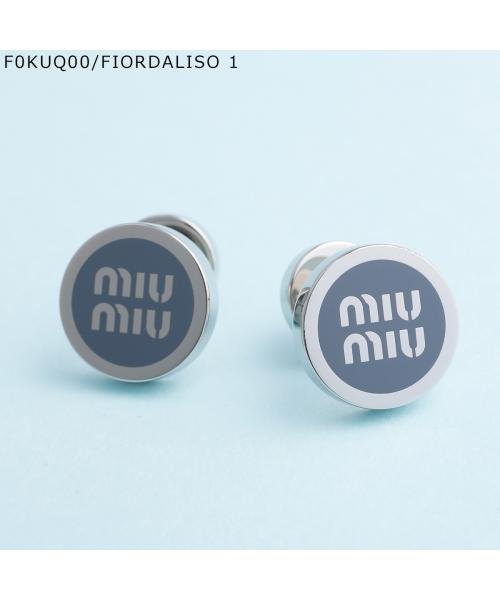 MIUMIU(ミュウミュウ)/MIUMIU ピアス 5JO912 2F6T ロゴ /img13