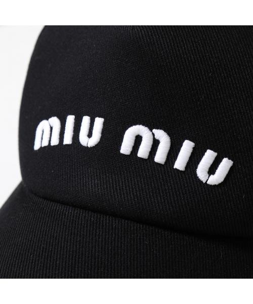 MIUMIU(ミュウミュウ)/MIUMIU ベースボールキャップ 5HC179 2DP1 刺繍 ロゴ/img16