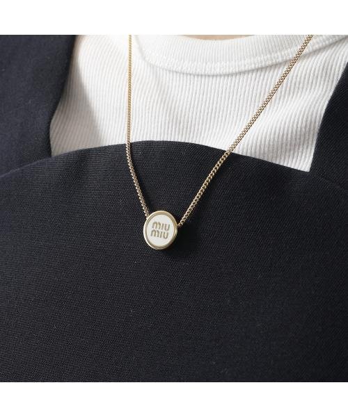 MIUMIU ネックレス 5IC096 2F6T ロゴ MIUMIU ネックレス 5IC096 2F6T