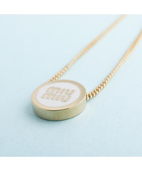 MIUMIU ネックレス 5IC096 2F6T ロゴ MIUMIU ネックレス 5IC096 2F6T