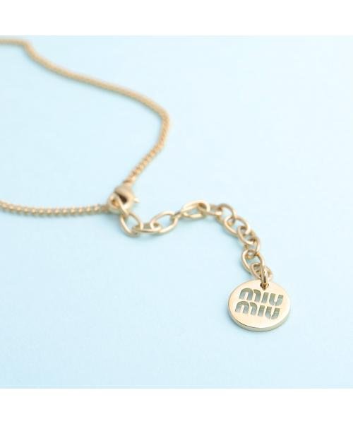 MIUMIU ネックレス 5IC096 2F6T ロゴ MIUMIU ネックレス 5IC096 2F6T