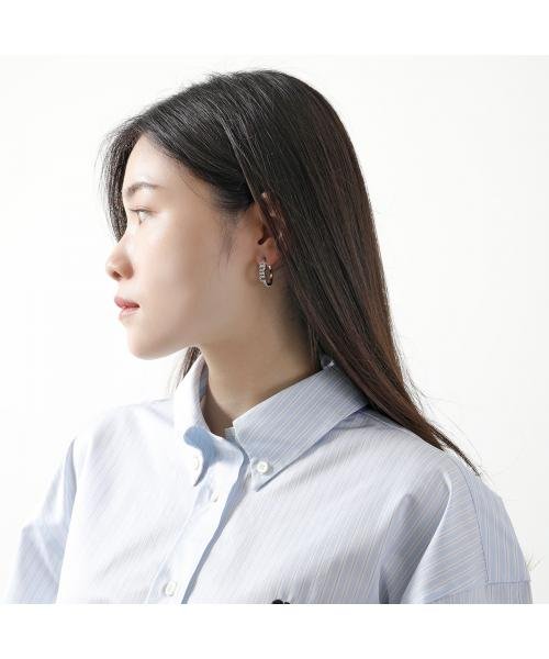 MIUMIU フープピアス 5IO107 2DNC ロゴ MIUMIU フープピアス 5IO107 2DNC
