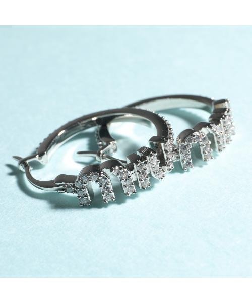 MIUMIU フープピアス 5IO107 2DNC ロゴ MIUMIU フープピアス 5IO107 2DNC