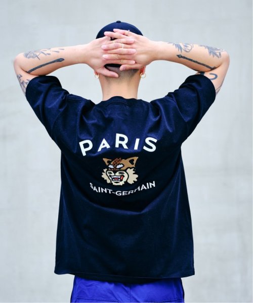 Paris Saint-Germain(Paris SaintGermain)/追加【Paris Saint－Germain】カレッジロゴ刺しゅう Tシャツ/img18