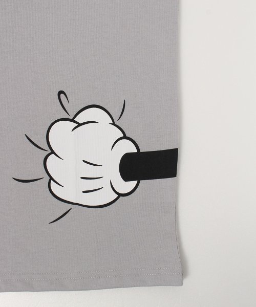 DISNEY(DISNEY)/【DISNEY/ディズニー】天竺抱きつきプリント半袖Tシャツ（ミッキー・ミニー）/img10