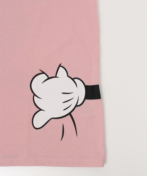 DISNEY(DISNEY)/【DISNEY/ディズニー】天竺抱きつきプリント半袖Tシャツ（ミッキー・ミニー）/img15