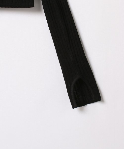 フロントリボンカーディガン 