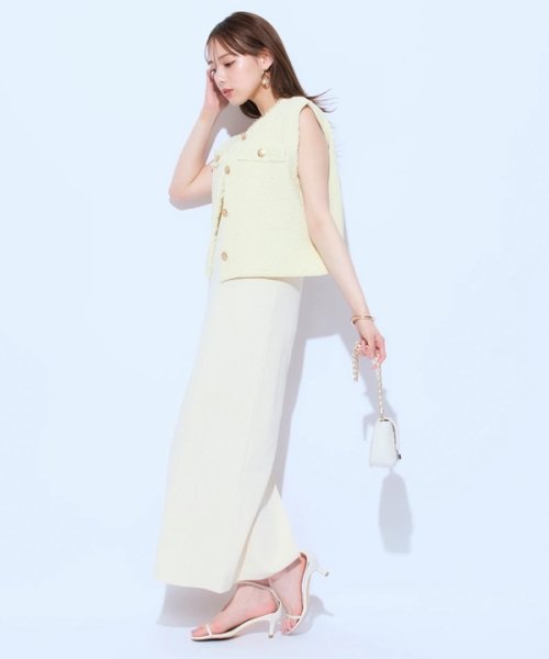 カットワンピ×フリンジジレSET ワンピース・ドレス G1797664131 (13750円)