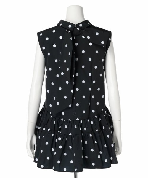 ロールカラーチュニックブラウス 予めご了承ください