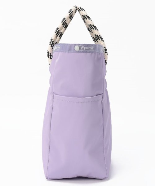 MEDIUM 2 WAY TOTEライラック/ブラックシャイン MEDIUM WAY