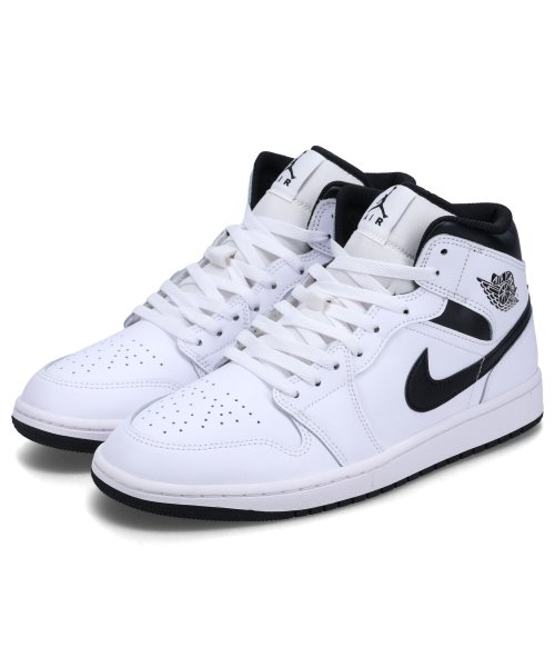 NIKE AIR JORDAN 1 MID ナイキ エアジョーダン1 ミッド スニーカー メンズ ホワイト 白 DQ8426－132 AIR JORDAN NIKE MID ナイキ