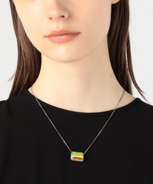 WOUTERS&HENDRIX marble crystal ネックレス 