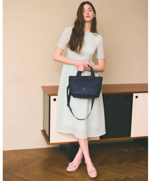 【大人百花掲載】【撥水】RIBBON BRICK TOTE M トートバッグ M 