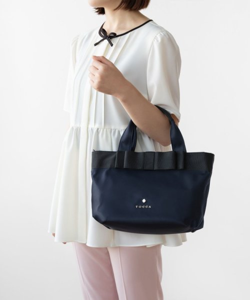 【大人百花掲載】【撥水】RIBBON BRICK TOTE M トートバッグ M 