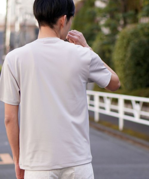 HIDEAWAYS NICOLE(ハイダウェイ ニコル)/メタルジェルプリント半袖Tシャツ/img18