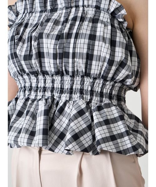 Sustainableビスチェコンビシャツワンピース 予めご了承ください 総丈 バスト 75cm ウエスト