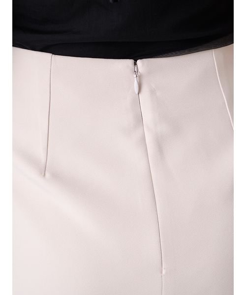 ペプラムビスチェ&Iラインスカートセット 予めご了承ください 総丈 ウエスト ヒップ 裾幅