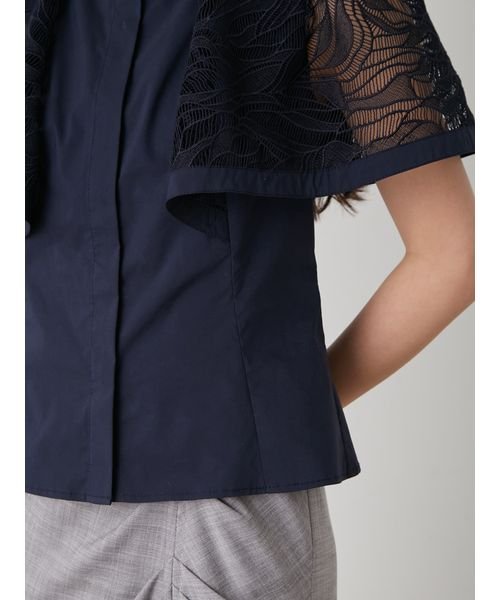 レースケープブラウス 予めご了承ください