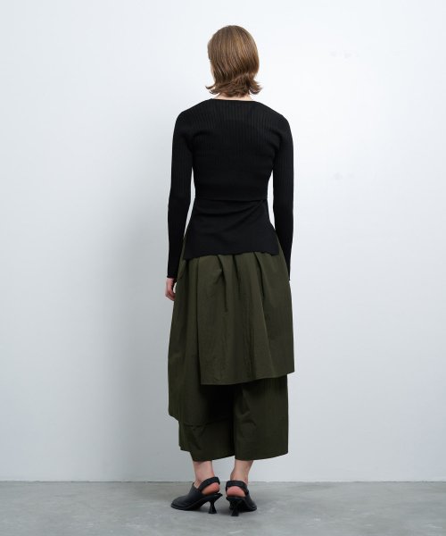 フロントリボンカーディガン 