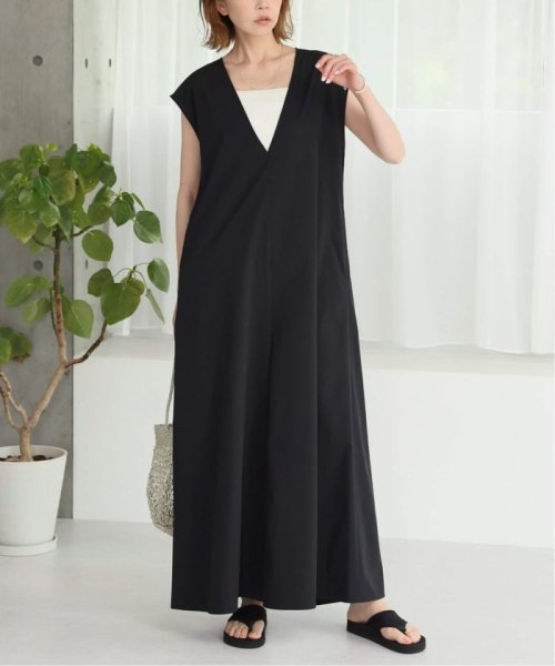 《追加2》【＆FUNCTION】スパンタイプライターサロペット ＆FUNCTION