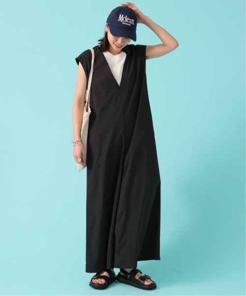 《追加2》【＆FUNCTION】スパンタイプライターサロペット ＆FUNCTION