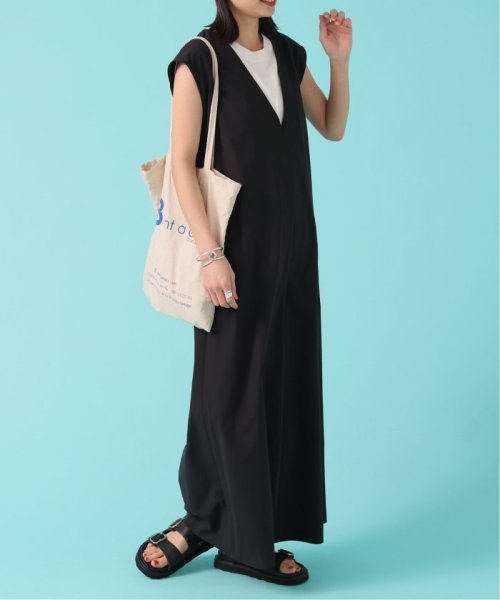 《追加2》【＆FUNCTION】スパンタイプライターサロペット ＆FUNCTION