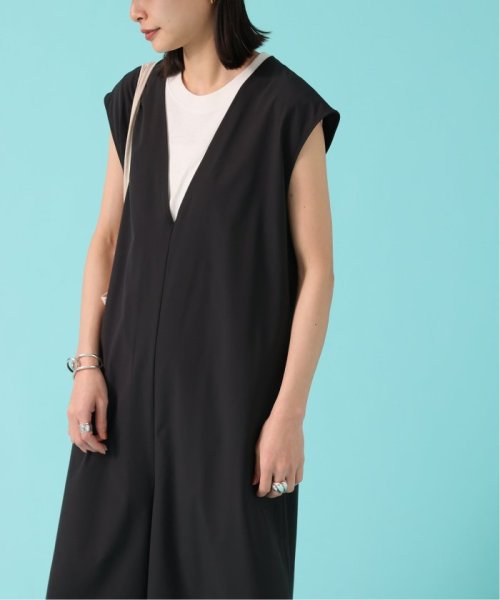 《追加2》【＆FUNCTION】スパンタイプライターサロペット ＆FUNCTION